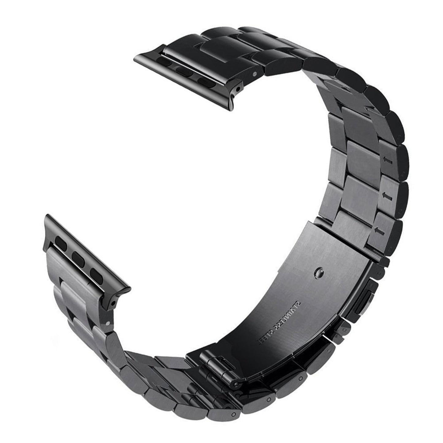 3 colori - bracciali - compatibili con Apple Watch - maglie a 3 file (acciaio inossidabile 304L)