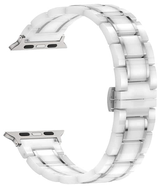 6 colori - Ceramica e metallo - Bracciali - Compatibili con Apple Watch