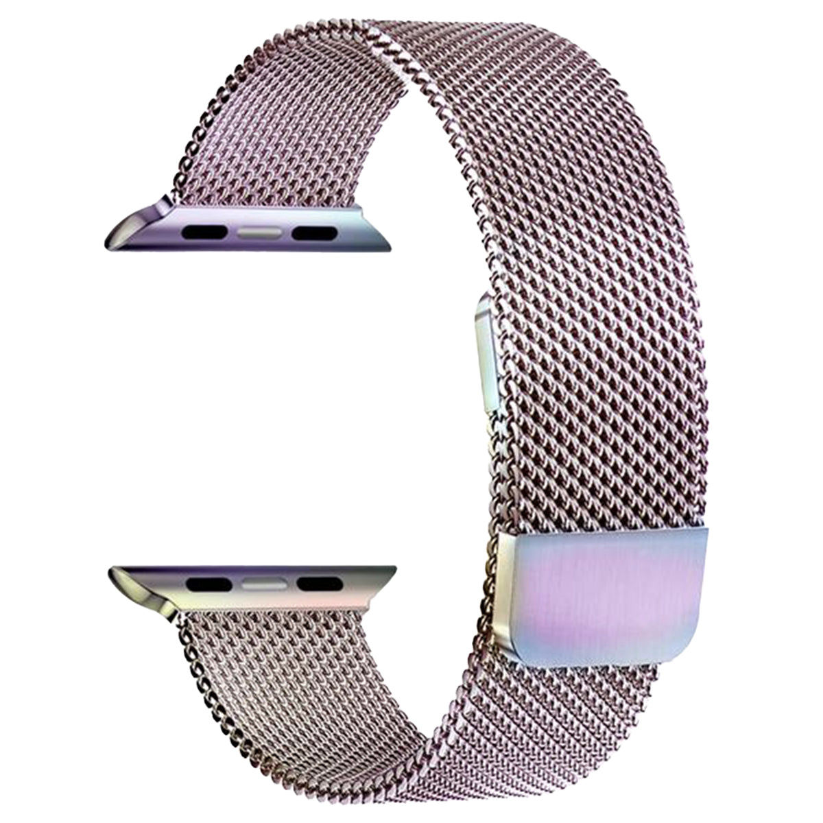 Cinturino milanese compatibile con Apple Watch iWatch - Doppia maglia milanese magnetica - Essence