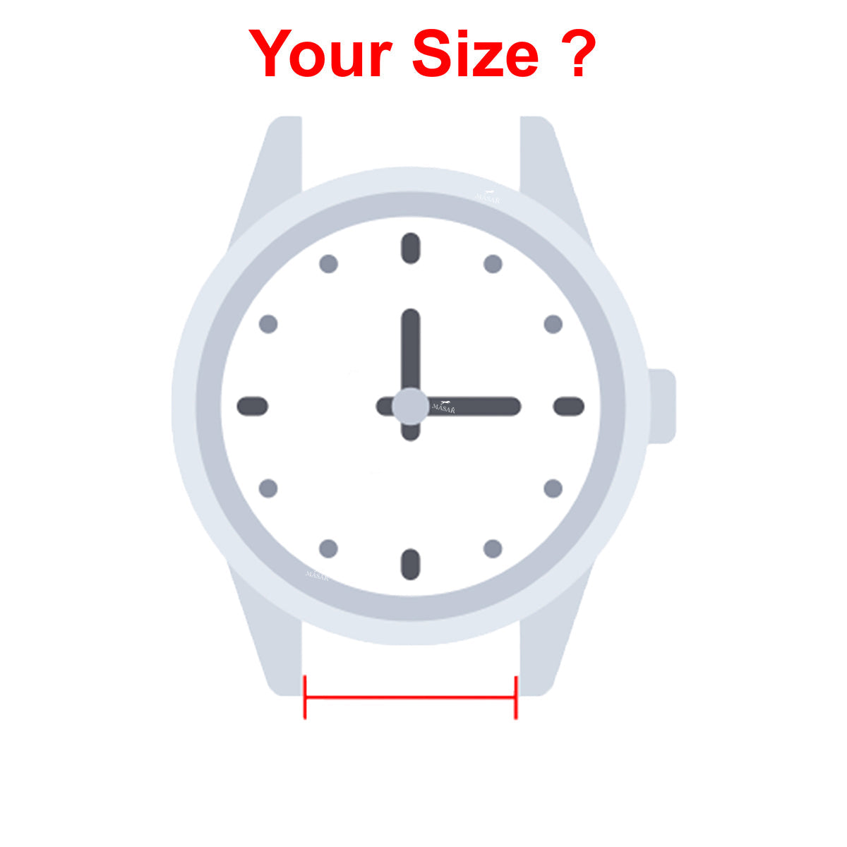 Masar XDS Ø 2,0mm - Barrette a molla per cinturino orologio - 1,1mm - acciaio inossidabile 304 o 316L 2 pz