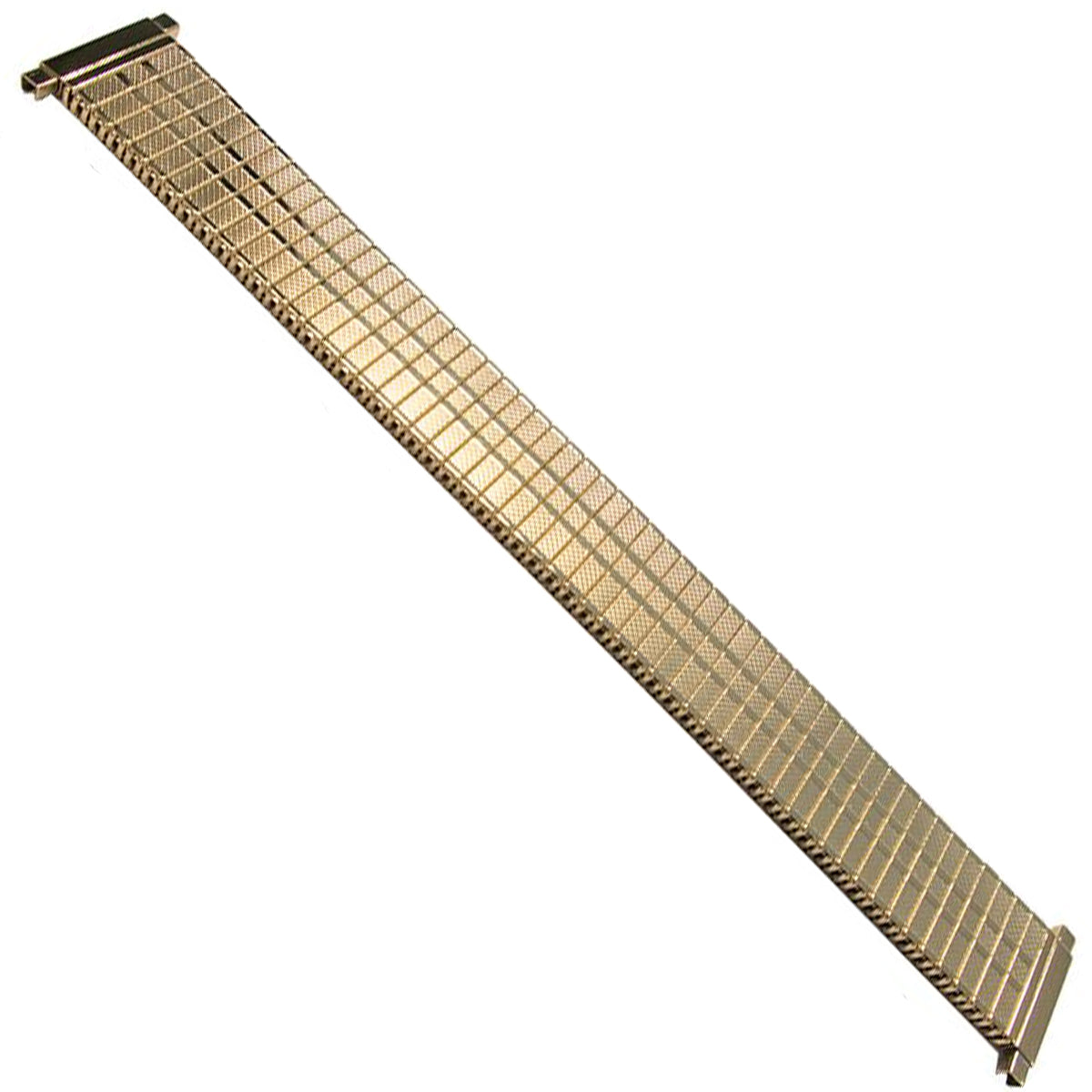 18mm) 20mm 22mm Catena Modello Elastico Orologio Cinturino Oro/Oro Acciaio Specchio