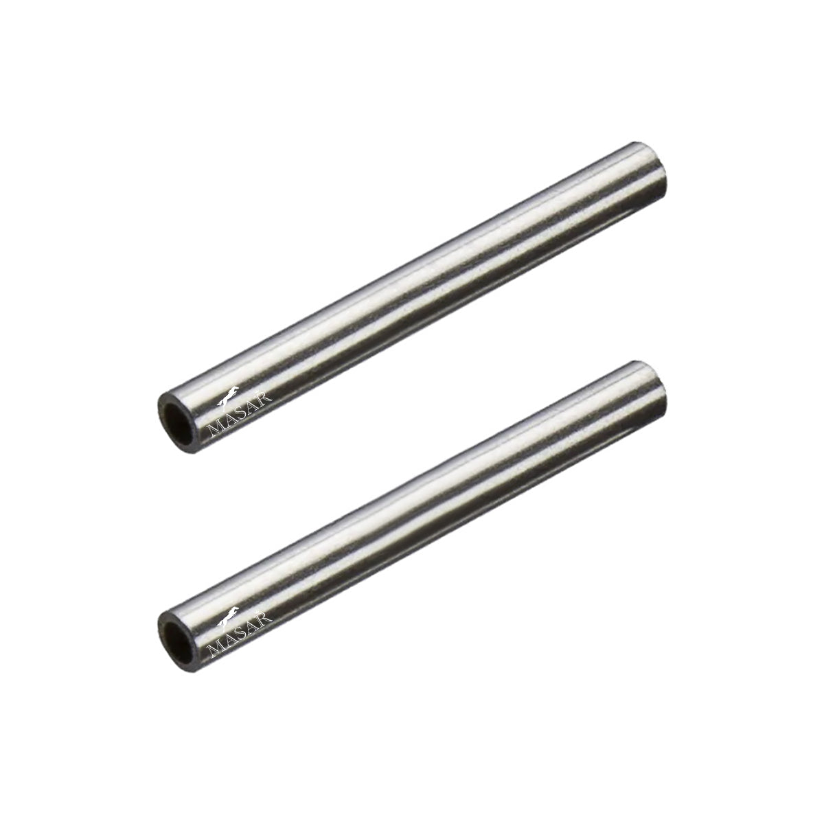 Tubo Ø 2,6mm, Diametro interno 1,73mm, per cinturino orologio - Compatibile con Panerai - Acciaio inossidabile 316L - 2 pezzi