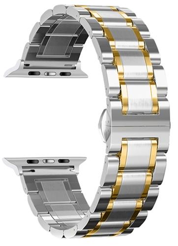 6 colori - bracciali - compatibili con Apple Watch - maglie in acciaio inossidabile a 3 file