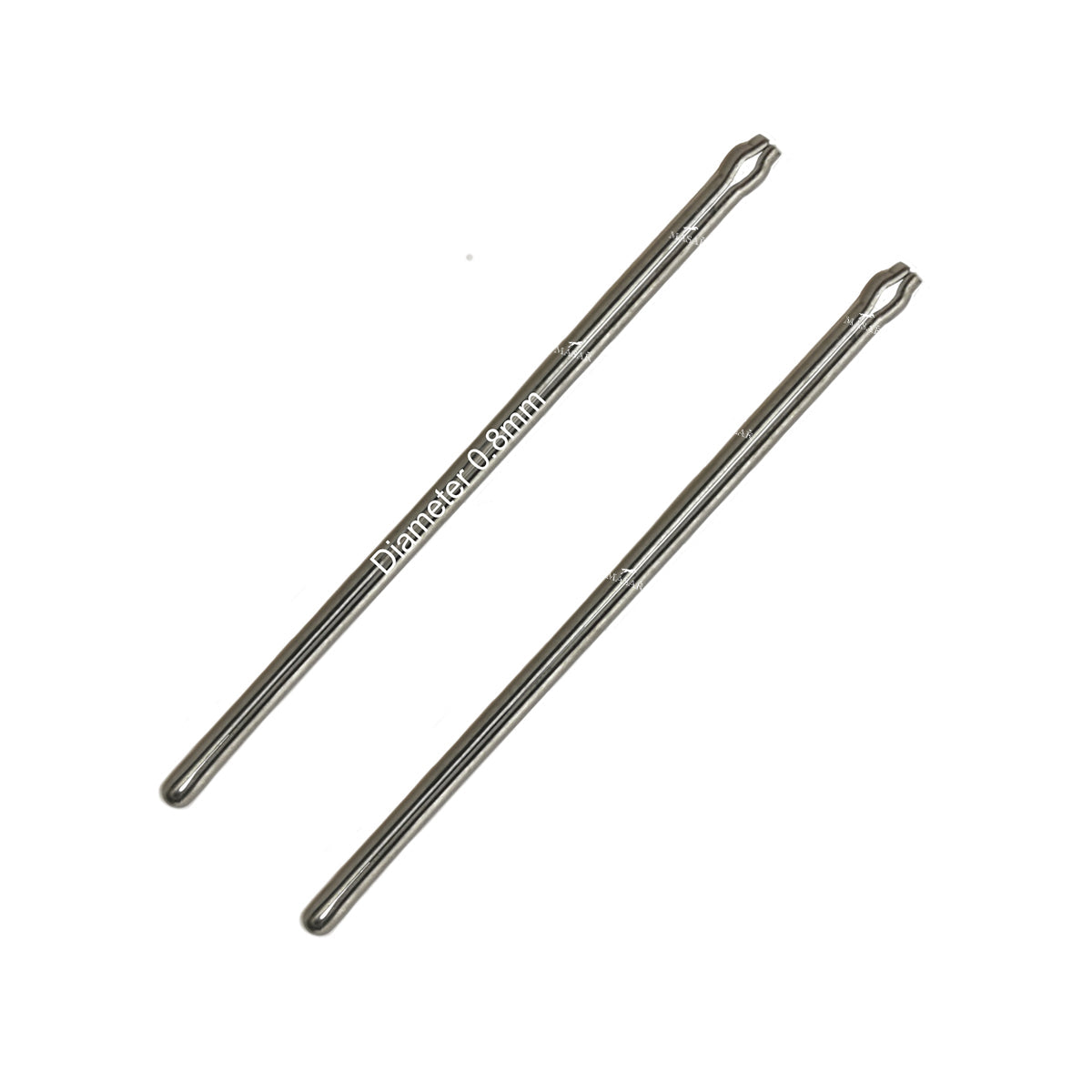 Masar Premium Ø 0,8mm - Perno diviso - per cinturino orologio - Acciaio inossidabile 316L - 2 pezzi