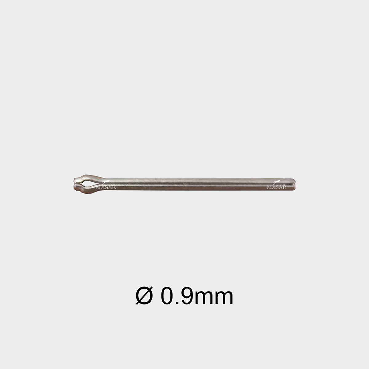 Masar Premium Ø 0,9mm - Perno diviso - per cinturino orologio - Acciaio inossidabile 316L - 2 pezzi