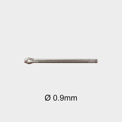 Masar Premium Ø 0,9mm - Perno diviso - per cinturino orologio - Acciaio inossidabile 316L - 2 pezzi