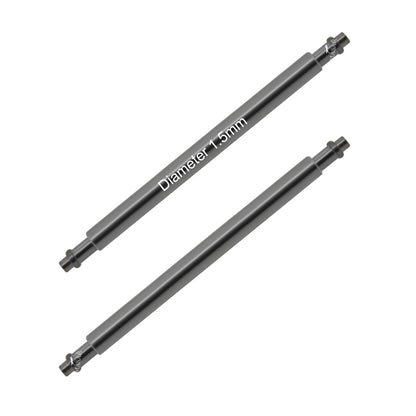 Masar 18mm a 24mm XSF Ø 1,5mm - Barrette a molla per cinturino orologio - Acciaio inossidabile 316L - 0,8mm - 2 pz