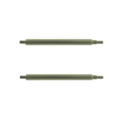 DSS - 19mm-20mm-21mm Ø 1,8mm - Barrette a molla Ref 23-9290 - cinturino per orologio - Acciaio inossidabile - 0,9mm - Compatibile Rolex - 2 pezzi