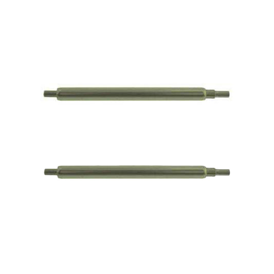 DSS - 19mm-20mm-21mm Ø 1,8mm - Barrette a molla Ref 23-9290 - cinturino per orologio - Acciaio inossidabile - 0,9mm - Compatibile Rolex - 2 pezzi