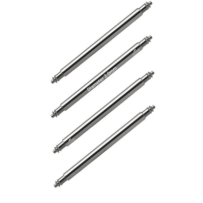 4 Barre a molla rinforzate da 21 mm per orologio – Acciaio 316L