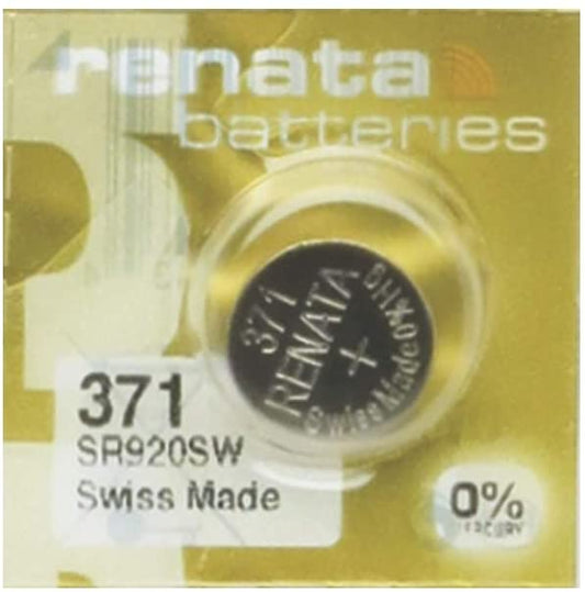 Premium - +60% - Batteria per orologio - Bottone - Lunga durata - Made in Swiss - 1 pz.