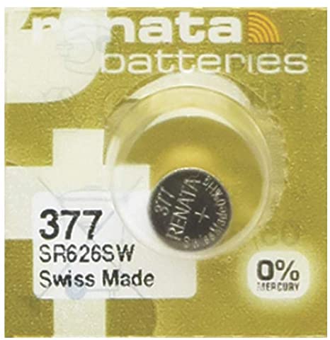 Premium - +60% - Batteria per orologio - Bottone - Lunga durata - Made in Swiss - 1 pz.