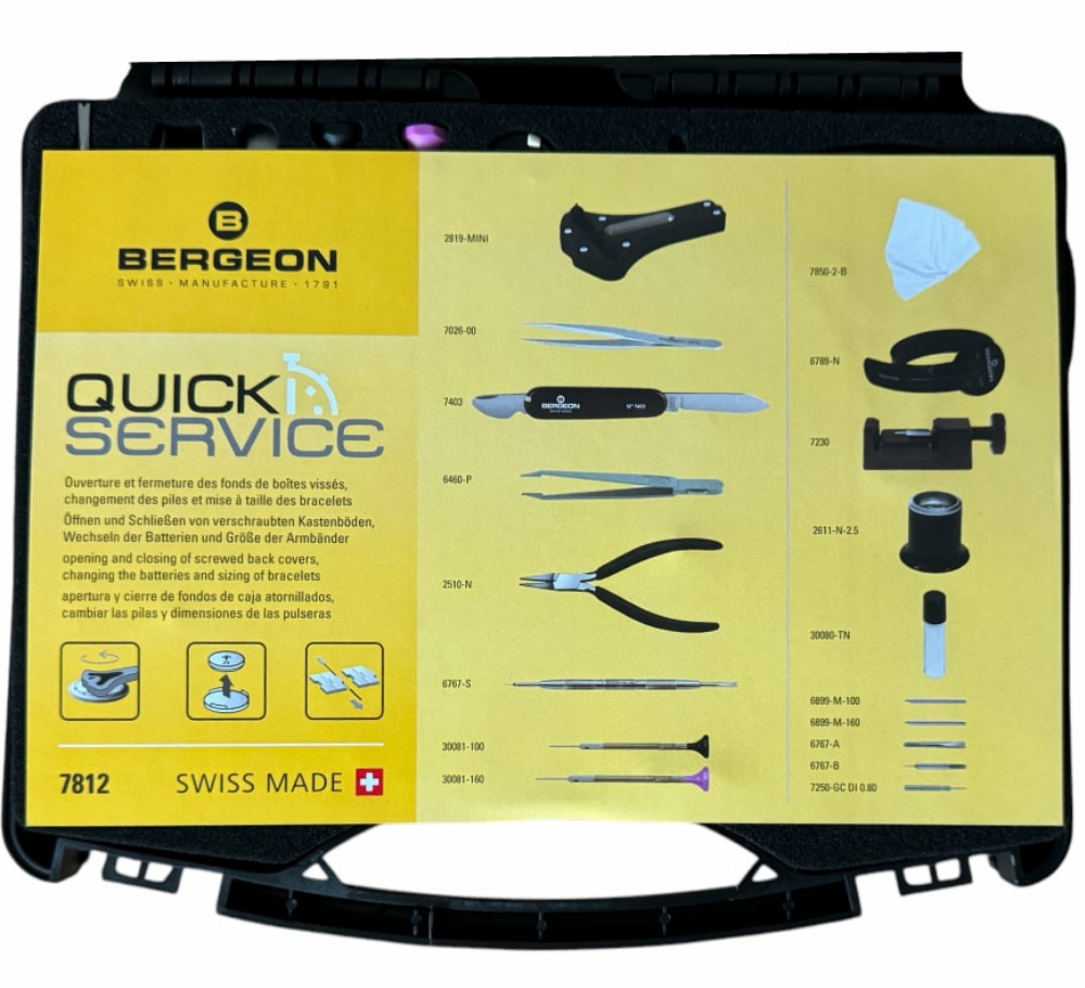 Bergeon 7812 - Kit professionale per orologiai
