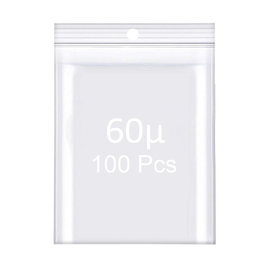 Sacchetto con cerniera 60µ (micron) - 50, 100 o 1000 pezzi