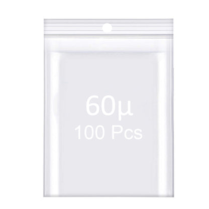 Sacchetto con cerniera 60µ (micron) - 50, 100 o 1000 pezzi