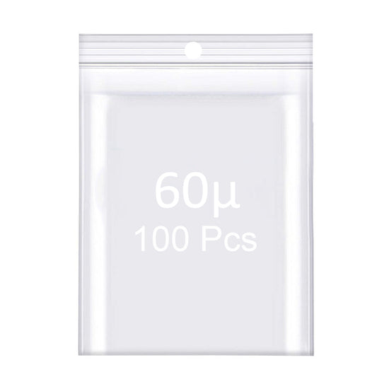 Sacchetto con cerniera 60µ (micron) - 50, 100 o 1000 pezzi