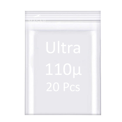 Masar Zip Bag Ultra 110µ micron - Sacchetto di plastica - 20 pezzi