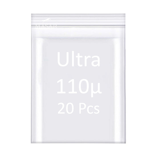 Masar Zip Bag Ultra 110µ micron - Sacchetto di plastica - 20 pezzi
