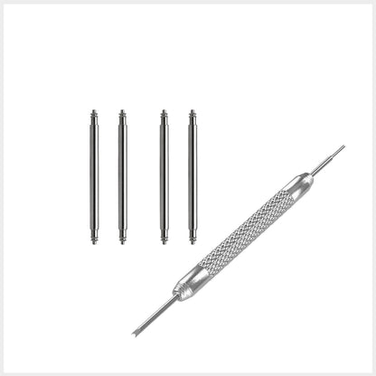 Cinturino Nato ZULU 21mm - Nero / Nero pieno - Uomo - Cinturino in nylon 1,2mm