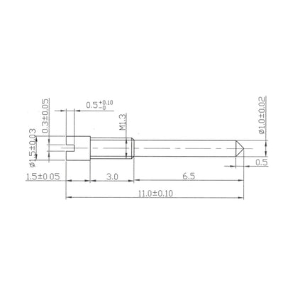 Vite - Compatibile con Audemars Piguet Royal Oak 41mm 15400 - Attacco cinturino orologio - Acciaio inossidabile 316L