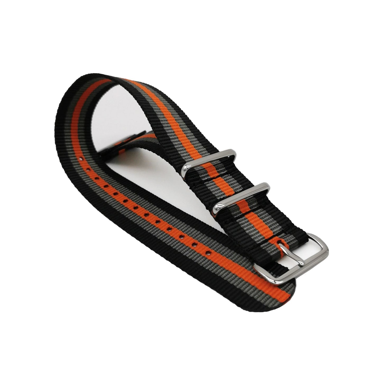 bracelet-nato-noir-orange-gris