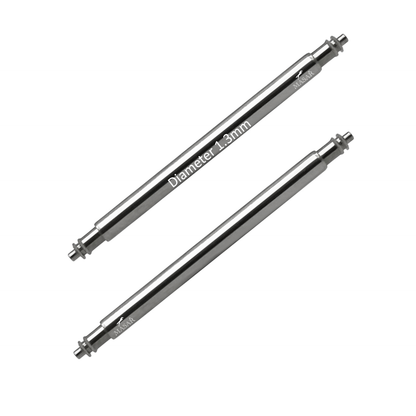 Masar SLX Ø 1,3mm - Barrette a molla per cinturino orologio - Acciaio inossidabile 316L - 0,7mm - 2 pz