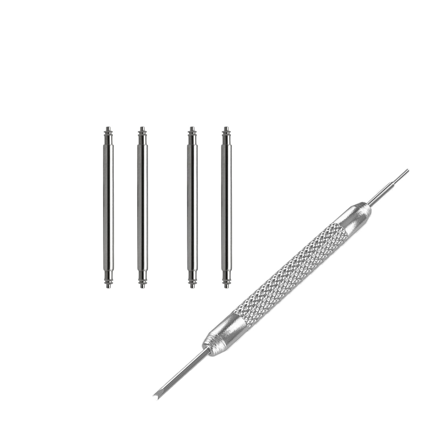 Cinturino Nato Masar ZULU 24 mm in nylon - Arancione / Fibbia satinata - Uomo - Cinturino rigido e spesso 2 mm