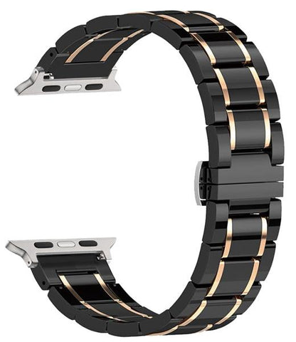 6 colori - Ceramica e metallo - Bracciali - Compatibili con Apple Watch