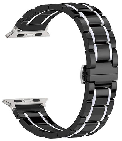 6 colori - Ceramica e metallo - Bracciali - Compatibili con Apple Watch