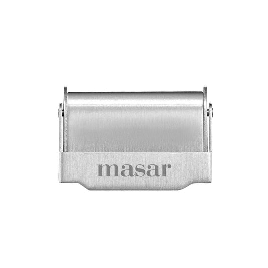 Fibbia Masar da 7mm a 22mm per bracciali maglia milanese Ø 0,6mm Argento / Argento