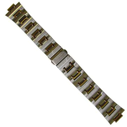 Bracciale originale Seiko in oro e argento da 22 mm (32C1LM)