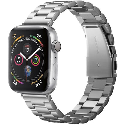 3 colori - bracciali - compatibili con Apple Watch - maglie a 3 file (acciaio inossidabile 304L)