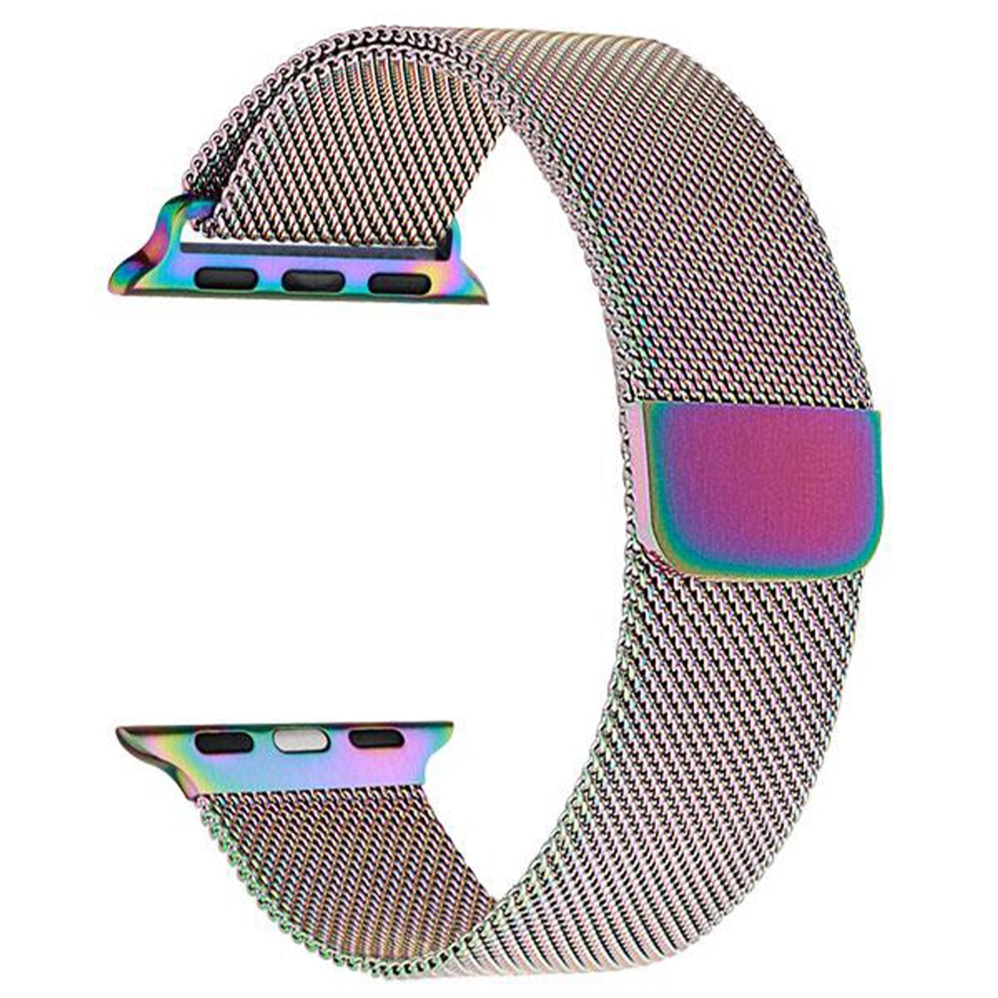 9 colori - Cinturini Milanese Loop - Compatibili con Apple Watch - Acciaio inossidabile