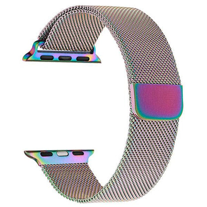 9 colori - Cinturini Milanese Loop - Compatibili con Apple Watch - Acciaio inossidabile