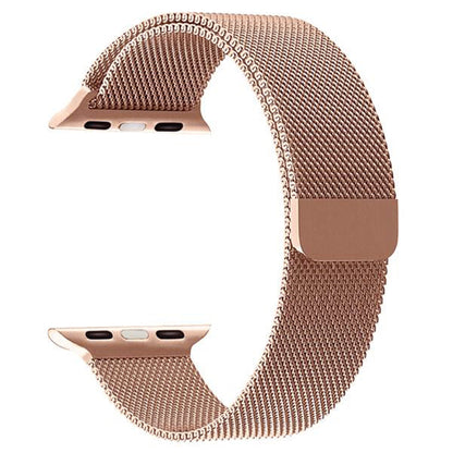 9 colori - Cinturini Milanese Loop - Compatibili con Apple Watch - Acciaio inossidabile