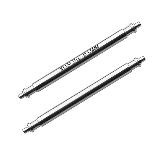 Masar 14mm a 26mm XT Ø 1,5mm - Barrette a molla per cinturino orologio - Acciaio inossidabile 316L - 0,8mm - 2 pz
