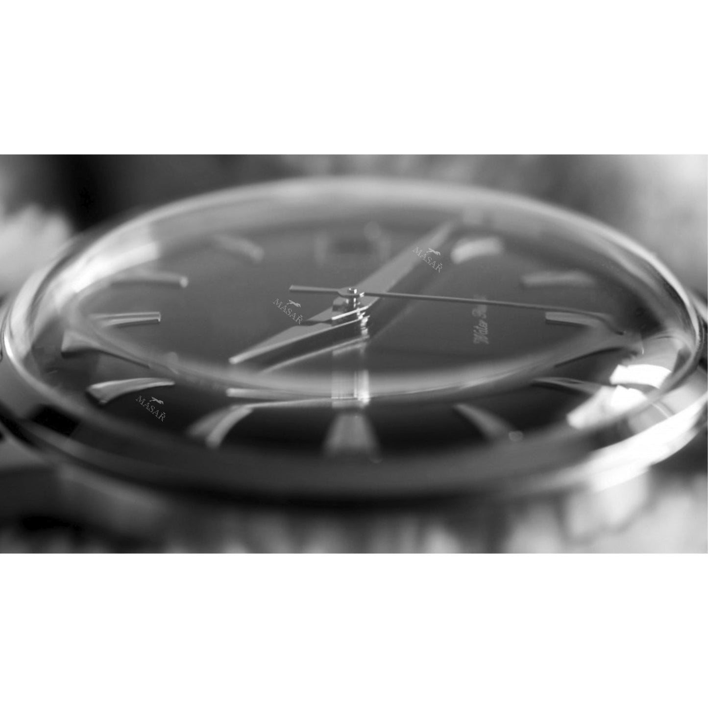 Vetro per orologio in acrilico Masar, bombato, Ø da 32,0 mm a 40,0 mm, T 2,0 mm, 2 mm - Parte superiore - Altezza totale da 3,1 mm a 4,1 mm - 1 pezzo