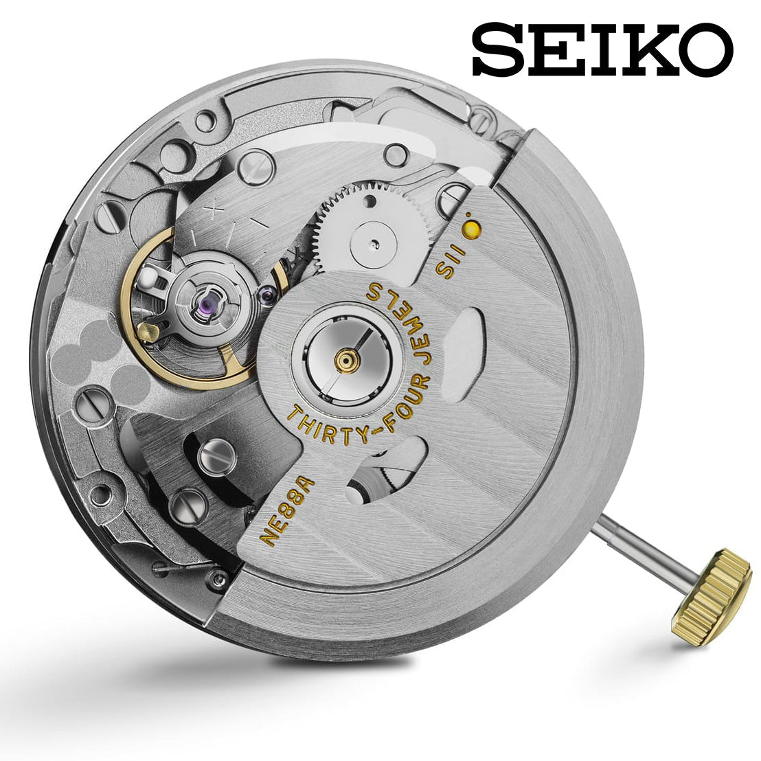 Calibro Seiko/Epson originale, movimento cinetico - meccanico/automatico