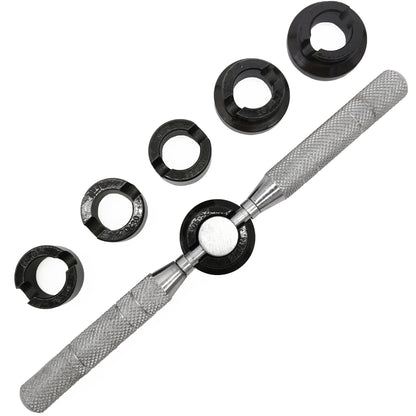Kit chiave apricasse per orologi Masar compatibile con Rolex Oyster e altri - 6 matrici in nylon