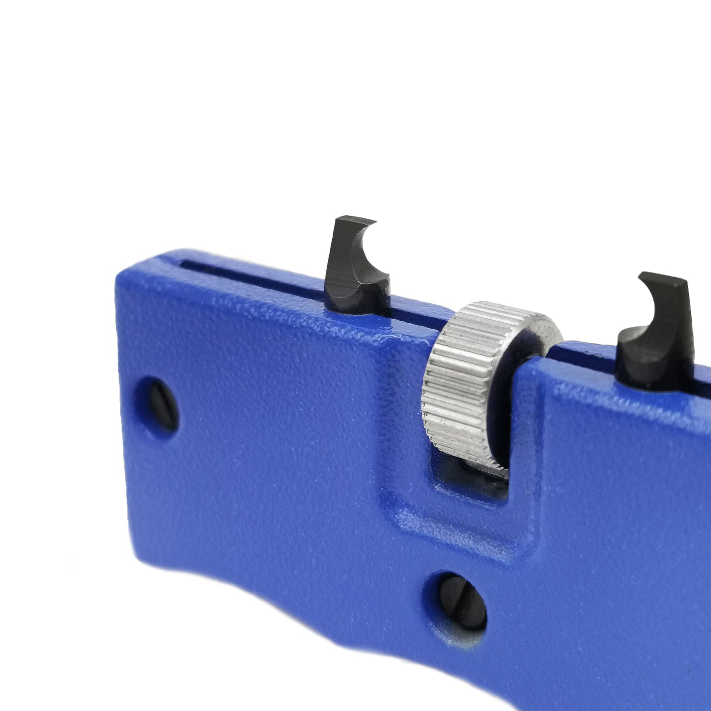 Kit apricasse per orologi Masar fino a Ø 70 mm - Ganasce scanalate in acciaio temprato - Azione di torsione (portatile) - Supporto in acciaio