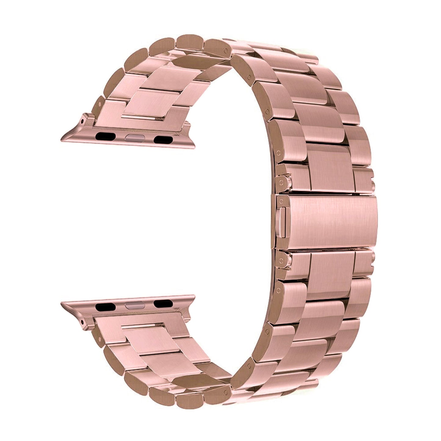 3 colori - bracciali - compatibili con Apple Watch - maglie a 3 file (acciaio inossidabile 304L)