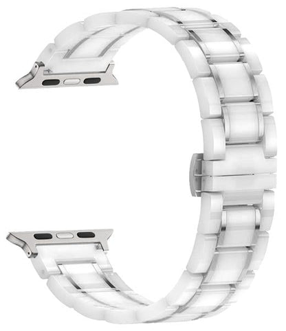 6 colori - Ceramica e metallo - Bracciali - Compatibili con Apple Watch