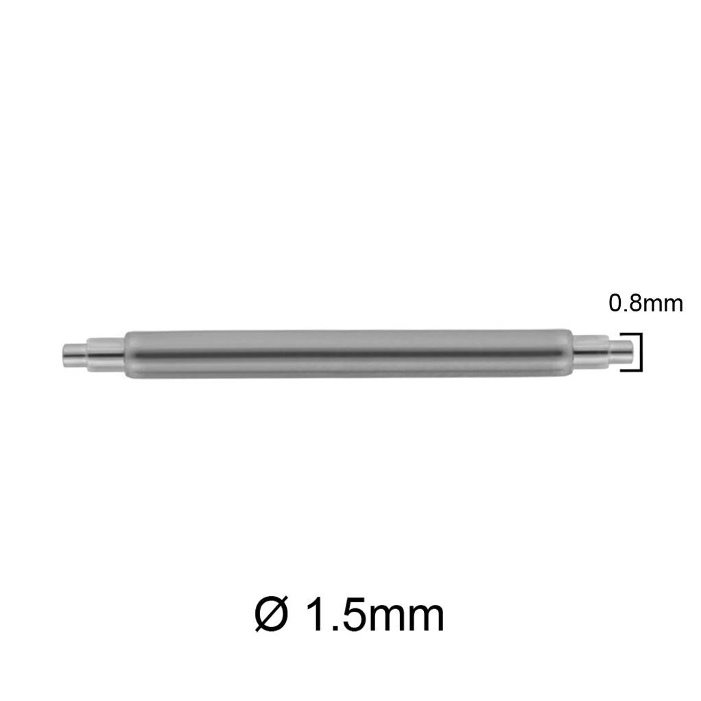 Masar 18mm a 24mm XDS Ø 1,5mm - Barrette a molla per cinturini per orologi - Acciaio inossidabile 316L - 0,8mm - 2 pz
