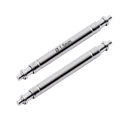Masar 18mm a 24mm XST Ø 1,5mm - Barrette a molla per cinturino orologio - Acciaio inossidabile 316L - 0,9mm - 2 pz