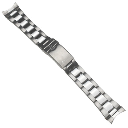Bracciale curvo Premium compatibile con Rolex Oyster - Acciaio spazzolato a specchio Uomo 20mm
