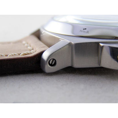 Masar compatibile Panerai 2 pezzi 22mm 24mm 26mm Ø 2,6mm 316L perno a molla - acciaio inossidabile