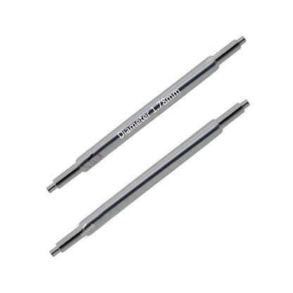 Masar 10mm a 40mm UDS Ø 1.78mm - Barrette a molla per cinturini per orologi - Acciaio inossidabile - Universale - 0.8mm - 2 pz