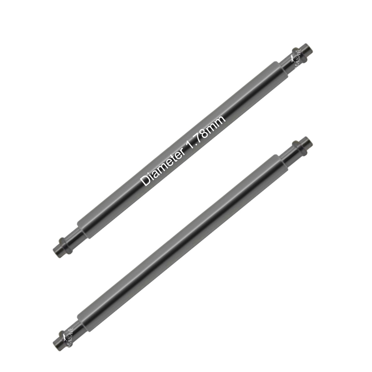 Masar 18mm a 24mm XSF Ø 1.78mm - Barrette a molla per cinturino orologio - Acciaio inossidabile 316L - 0.8mm - 2 pz