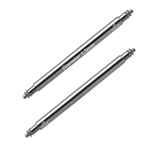 SLX Ø 1,5 mm - Barre a molla compatibili Omega - Acciaio inossidabile 316L - 2 pezzi