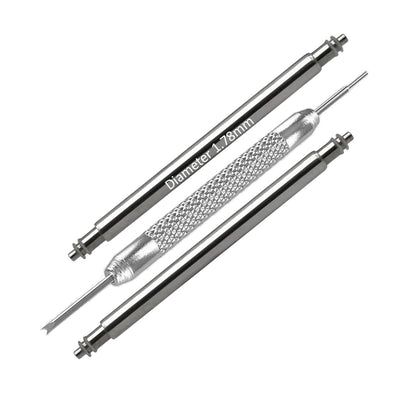 Masar 2 pezzi + 1 utensile - SLX Ø 1,78 mm - Barre a molla per cinturino orologio - acciaio inossidabile 316L - 0,8 mm